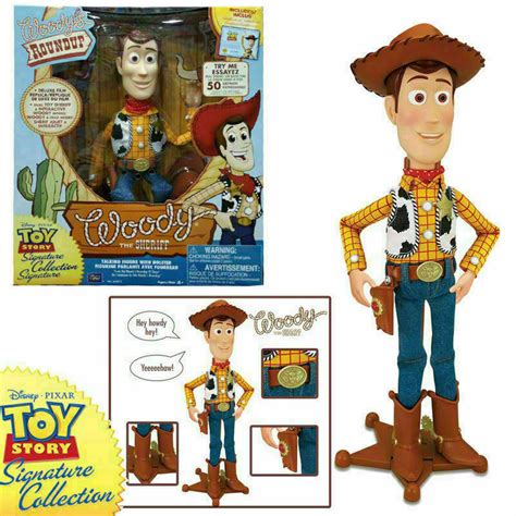 Toy Story Woody Sheriff Signature Collection Cowboy Talking Figures