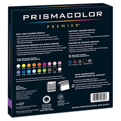 Prismacolor Premier Colored Pencils Manga Colors 23 Pack Pricepulse
