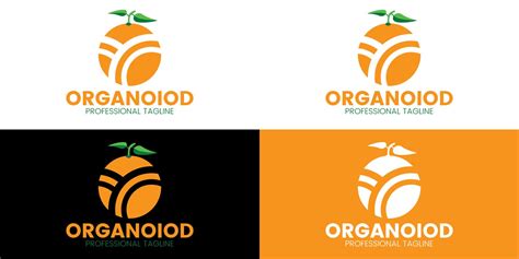Orange Logo Design Template By Shadhinali Codester