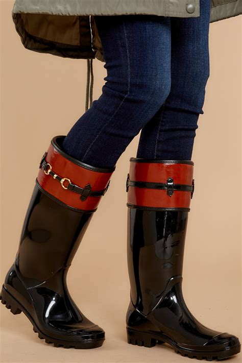 Cute Black Boots Cozy Boots Boots 4200 Red Dress Boutique