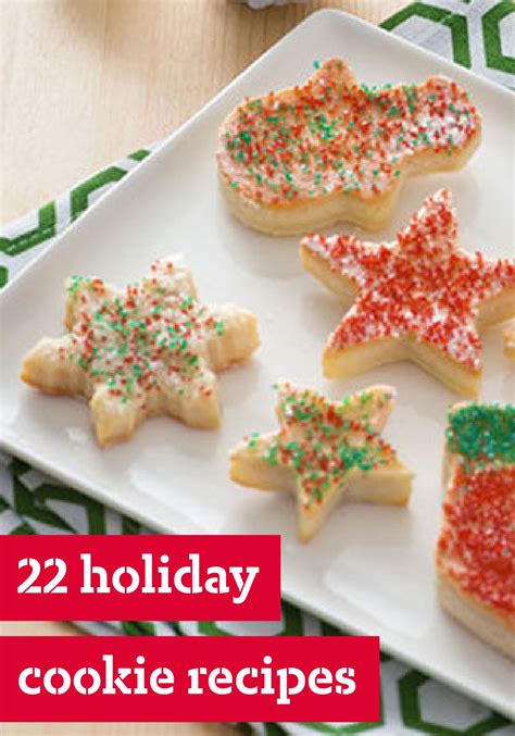 Christmas cookie christmas cookie dessert. 22 Holiday Cookies - With cookie varieties ranging from Pecan Shortbread to Chocolate Almond ...