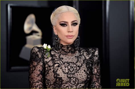 Lady Gaga Rocks A Long Dress Long Braid And White Roses At Grammys 2018 Photo 4022473 Grammys