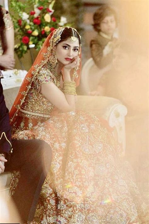 Pin By Faysal Khan On Sajal Ali Pakistani Bridal Dresses Sajal Ali