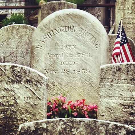 Washington Irving Final Resting Place Sleepy Hollow Cemetery