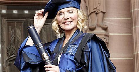 sex and the city star kim cattrall receives honorary degree at john moores university in