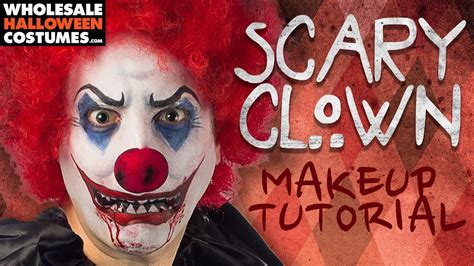 Diy Scary Clown Makeup Saubhaya Makeup