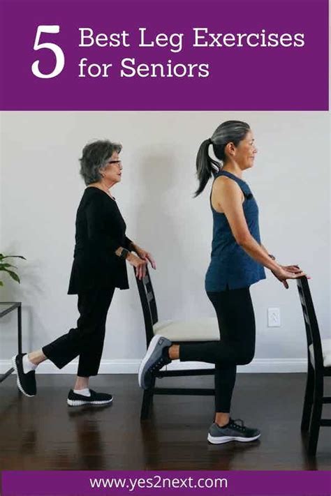 5 Exercises To Strengthen Your Legs — Yes2next Leg Workout Senior