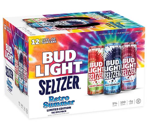 Bud Light Seltzer Retro Summer Variety 12 Pack12 Oz Cans Beverages2u