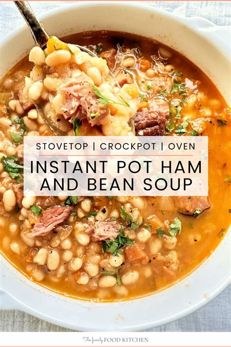 This Instant Pot Ham And Beans Is One Of My Favorite Pressure Cooker Recipes And A Great Way To