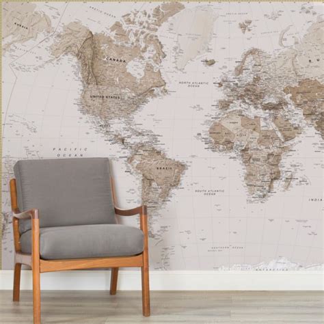 22 Earth Tone World Map Ideas World Map Blank Printable