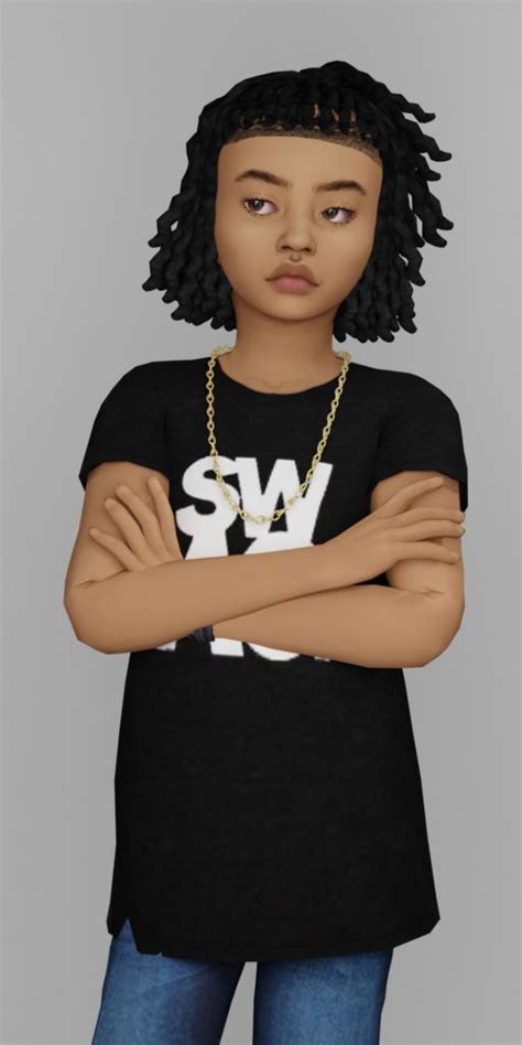 Urban Kids Hair Conversions Sims 4 Gamingwithprincess In 2023 Kids