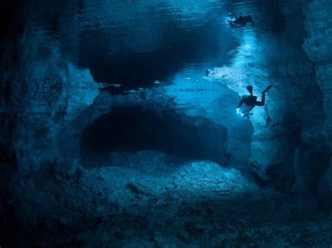 Stunning Photos Of Underwater Caves From Around The World