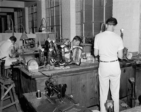 TDCJ on Twitter: "Offenders working in the craft shop at the Huntsville