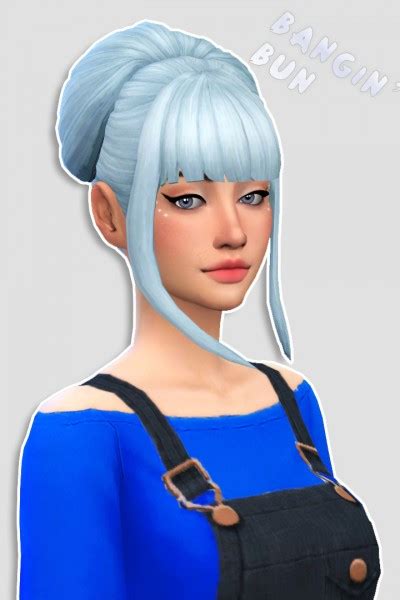 Sims 4 Hairs Morathami Simblr 8bitto Cafe Pastel Hair Recolor