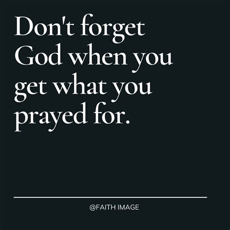 Dont Forget God Faith Image