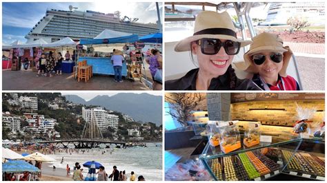 Puerto Vallarta Cruise Port Area And Shopping Youtube