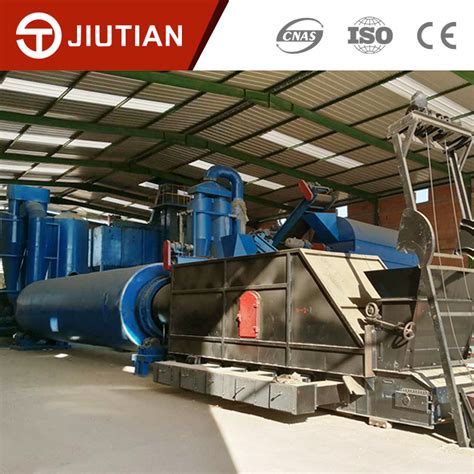 Environmentally Friendly Continuous Sugarcane Bagasse Rotary Drum Dryer