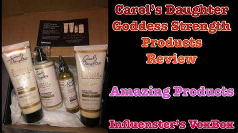 Carols Daughter Goddess Strength Products Review Amazing Products 😁 Worth It Youtube