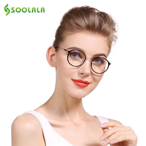 Soolala Cat Eye Inspired Round Circle Reading Glasses Women Men 05 0