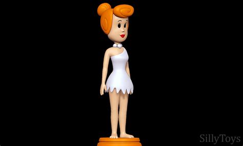 Wilma Flintstone The Flintstones 3d Print Model By Sillytoys