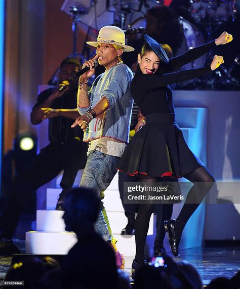 Pharrell Williams Performs At A Very Grammy Christmas At The Shrine