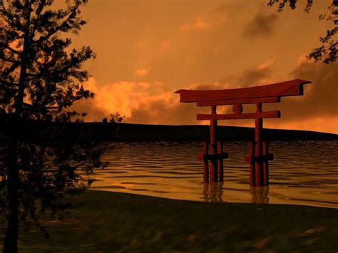 Japanese Sunset Wallpapers Top Free Japanese Sunset Backgrounds