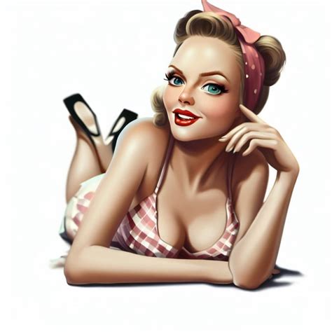 Make Sfw Nsfw Sexy Pin Up Girl Illustration By Xausadillo Fiverr