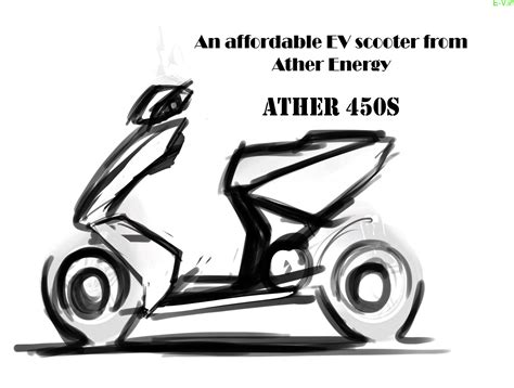 Affordable Ather 450S electric scooter from Ather Energy - India's best