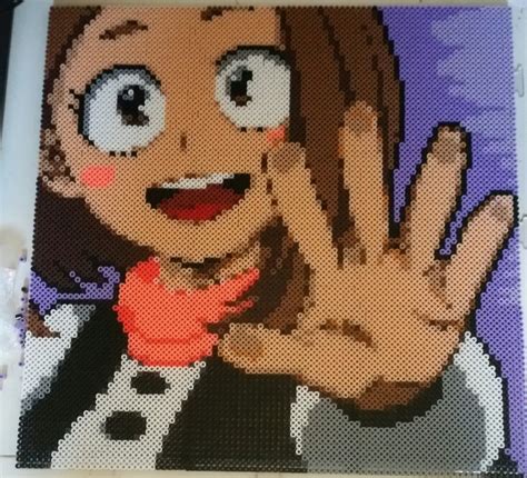 My Hero Academia Perler Bead Art Perler Beads Beaded Cross Stitch