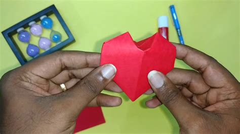 Diy Origami Heart Youtube