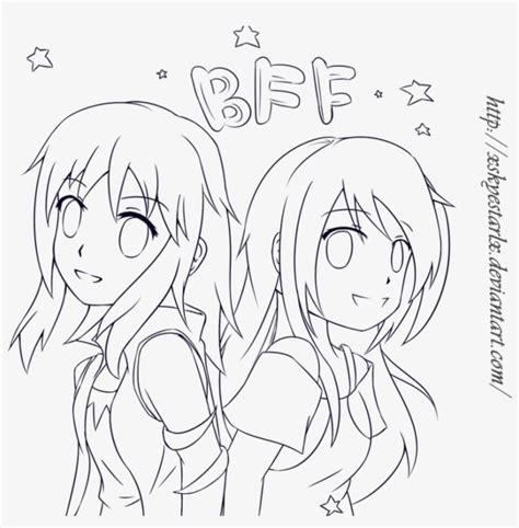 The Coloring Pages With Bff Images Series Theseacroft