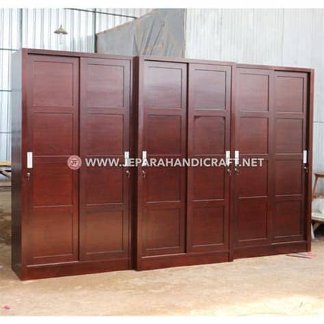 See more of lemari pakaian minimalis murah on facebook. Jual Lemari Pakaian Jati Minimalis 6 Pintu Sliding Jepara