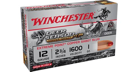 Winchester Deer Season Xp Copper Impact Ammunition