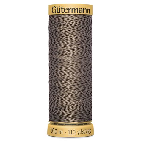 Col 1225 Gutermann Natural Cotton Thread 100m