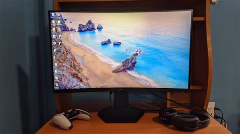 Dell S2721hgf 27 Inch Curved Gaming Monitor 1920x1080p