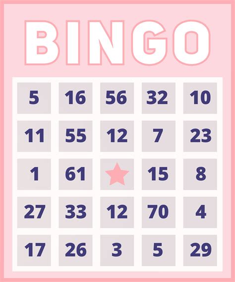 Blank Bingo Cards Printable Pdf