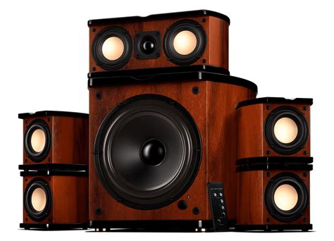 Best home theater systems in 2021 (july reviews). M20-5.1 Mini Active Home Theater System - Swans Speakers