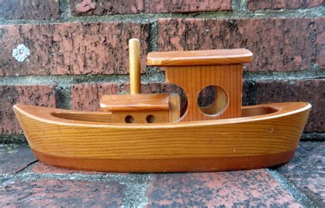 Handmade Wooden Boat Toy Store