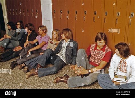 Early 1970s High School Hi Res Stock Photography And Images Alamy