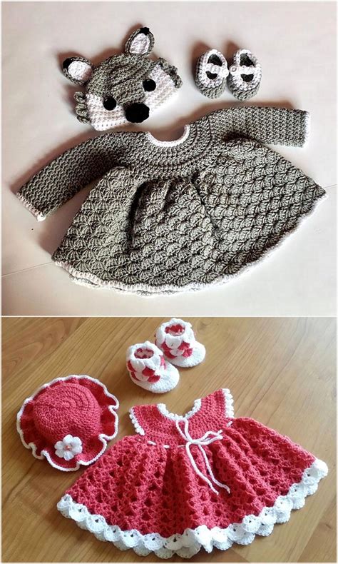 Newborn Crochet Baby Dress Ideas How To Make Diy