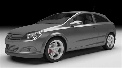 Opel Astra 3d Model 14 Obj Max Free3d