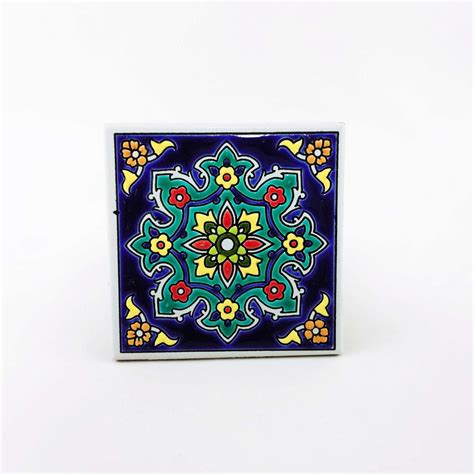 Persian Clay Tile D112 10x 10cm Persiscollection