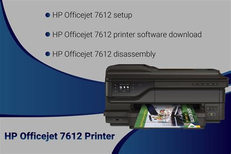 Guidelines for HP Officejet 7612 printer setup | Hp officejet, Printer