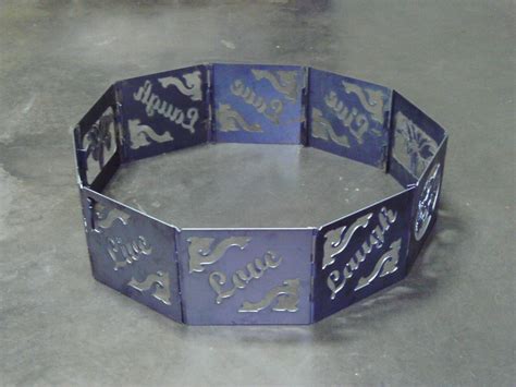 Usually the one without the cooking grate. CAMPFIRE FIRE PIT RING (LOVE) OUTDOOR 40" DECAGON HEAVY ...