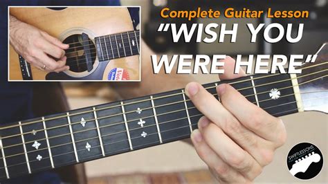 Pink Floyd Wish You Were Here Complete Guitar Lesson Youtube