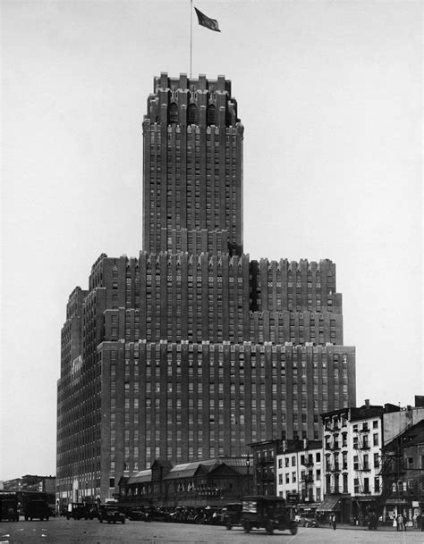 Art Deco ~ New York City Former Barclay Vesey Building Now Verizon