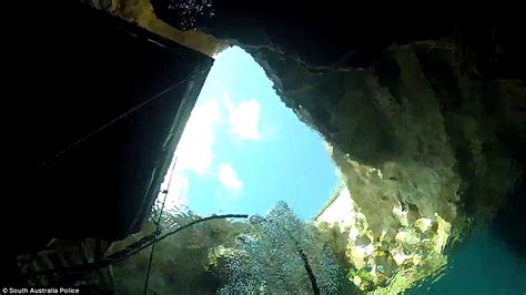 South Australia Police Officers Dive 120 Metres Underwater In Sinkholes Near Mount Gambier