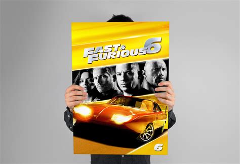 Fast And Furious 6 Poster Car