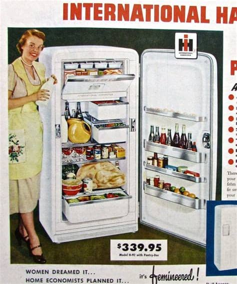 15 home decor trends you're about to see everywhere in 2020. 1950s REFRIGERATOR Print Ad Vintage International ...