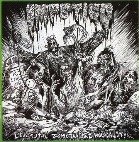 Impetigo Live Total Zombie Gore Holocaust Cd New Punk Metal Album